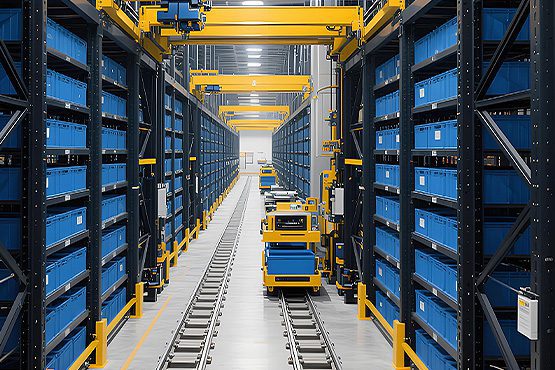 Solution suitable for storage in standard turnover boxes