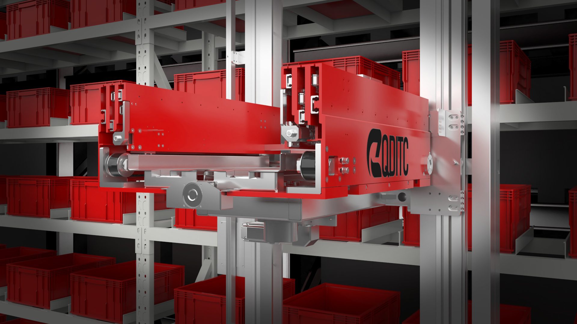 Vertical Buffer Module Storage System