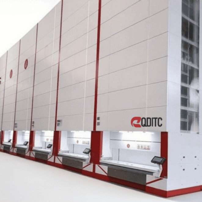 Vertical Lift Module for Beauty Industry Warehousing supporting image 4