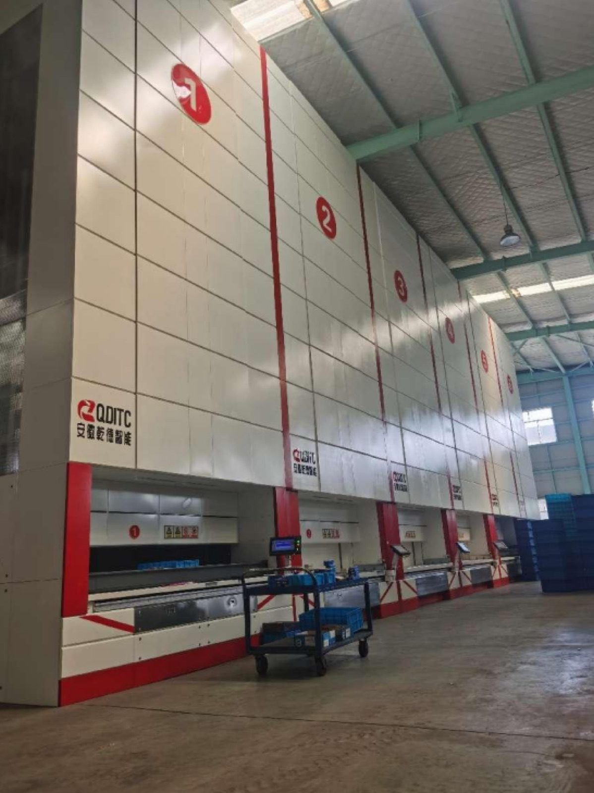 VLM Vertical Lift Warehouse for Small Cosmetic Items supporting image 4